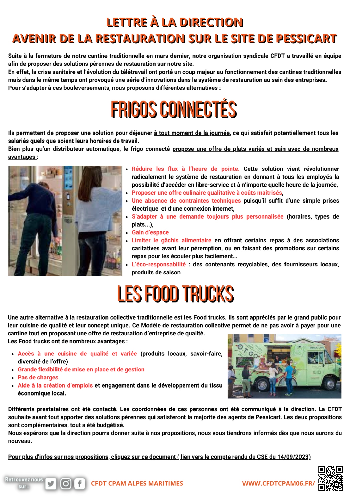 Lettre a la direction