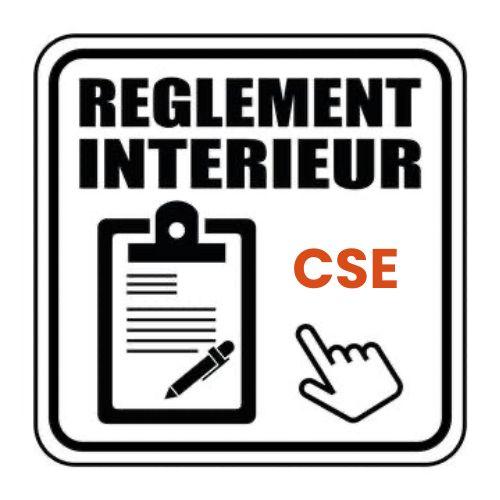 RÈGLEMENT INTÉRIEUR CSE